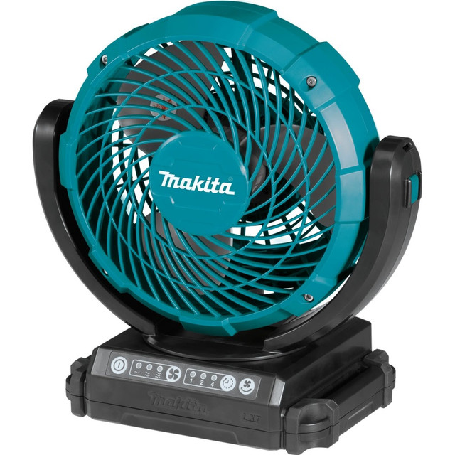 MAKITA CORPORATION DCF102Z Makita USA LXT 7-1/8in 3-Speed 18V Lithium-Ion Cordless Fan, 19-3/8inH x 10-5/8inW x 5-7/8inD, Makita Blue MAKITA CORPORATION DCF102Z Makita USA LXT 7-1/8in 3-Speed 18V Lithium-Ion Cordless Fan, 19-3/8inH x 10-5/8inW x 5-7/8inD, Makita Blue
