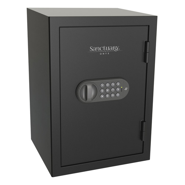 SA CONSUMER PRODUCTS, INC. SA-ONYX3 Sanctuary Onyx Fireproof Home And Office Safe With Electronic Lock, 1.34 Cu. Ft. Capacity, Matte Black