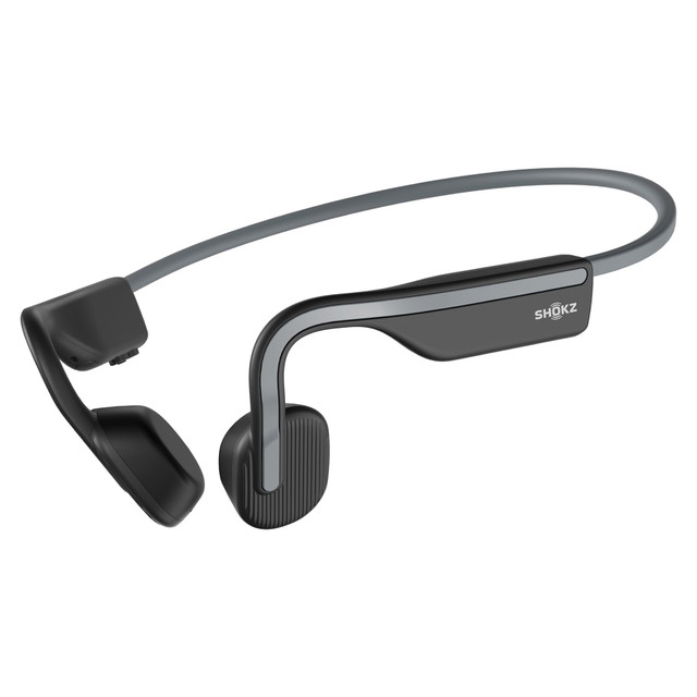 AFTERSHOKZ LLC S661-ST-GY-US Shokz OpenMove Bone Conduction Open Ear Headphones, Gray AFTERSHOKZ LLC S661-ST-GY-US Shokz OpenMove Bone Conduction Open Ear Headphones, Gray