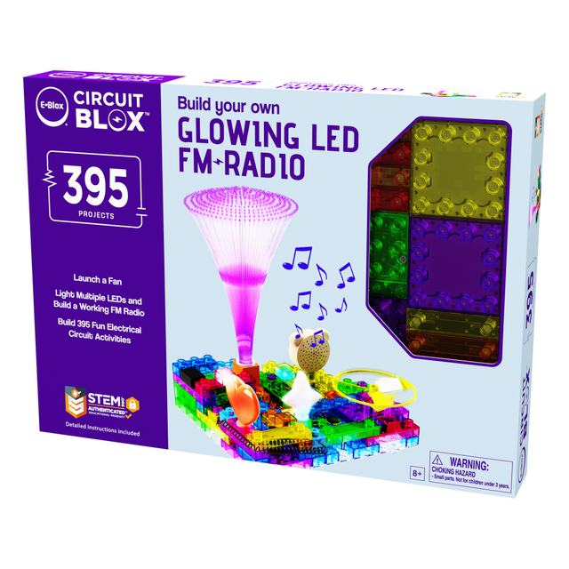 EBLOX, INC. EBLCB0903SS E-Blox Circuit Blox Student Projects Set, Multicolor, Grade 4 To 6, Set Of 395 Projects EBLOX, INC. EBLCB0903SS E-Blox Circuit Blox Student Projects Set, Multicolor, Grade 4 To 6, Set Of 395 Projects