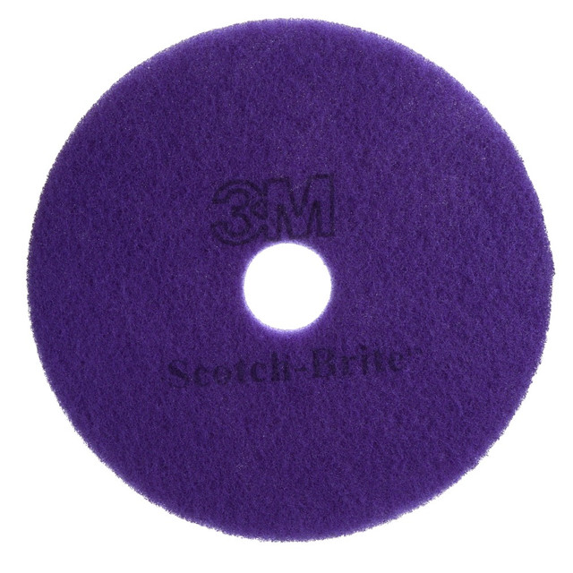 3M CO 08744 Scotch-Brite Diamond Floor Pads Plus, 17in, Purple, Pack Of 5 Pads 3M CO 08744 Scotch-Brite Diamond Floor Pads Plus, 17in, Purple, Pack Of 5 Pads