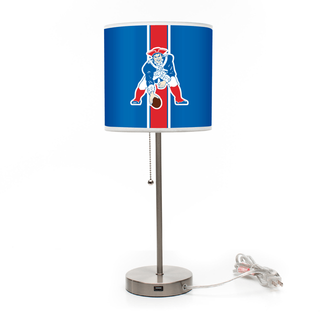 IMPERIAL INTERNATIONAL IMP 609-1011-VIN Imperial NFL Vintage Table Lamp, 19inH, New England Patriots IMPERIAL INTERNATIONAL IMP 609-1011-VIN Imperial NFL Vintage Table Lamp, 19inH, New England Patriots
