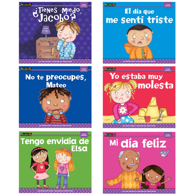 NEWMARK LEARNING NL-3320 MySELF Readers: I Have Feelings, Spanish, Set Of 6 Books NEWMARK LEARNING NL-3320 MySELF Readers: I Have Feelings, Spanish, Set Of 6 Books