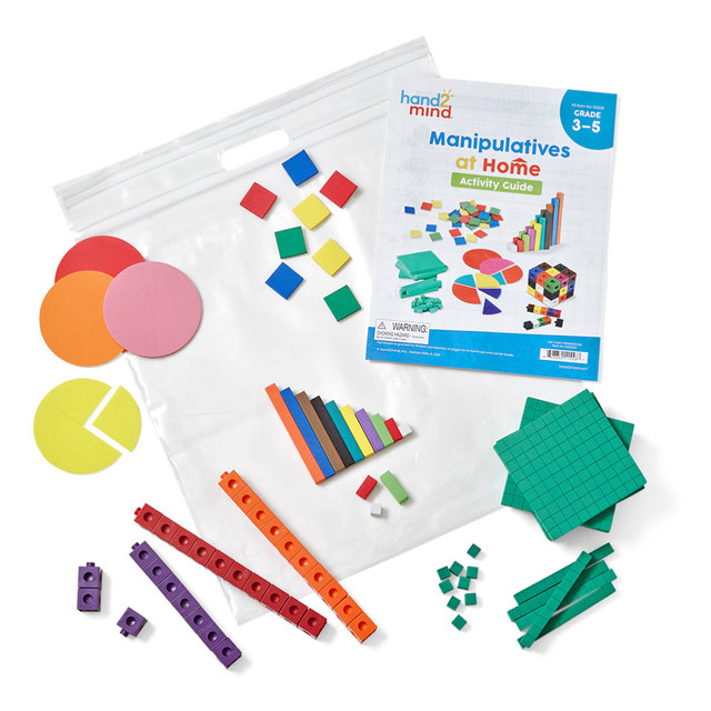 LEARNING RESOURCES, INC. HTM93539 Hand2Mind Take-Home Manipulative Kit, Grades 3-5 LEARNING RESOURCES, INC. HTM93539 Hand2Mind Take-Home Manipulative Kit, Grades 3-5