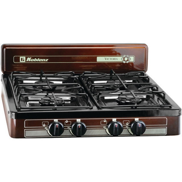 THORNE ELECTRIC COMPANY PFK-400 Koblenz PFK-400 Victoria 4-Burner Outdoor Gas Stove - Burner - GratePorcelain THORNE ELECTRIC COMPANY PFK-400 Koblenz PFK-400 Victoria 4-Burner Outdoor Gas Stove - Burner - GratePorcelain