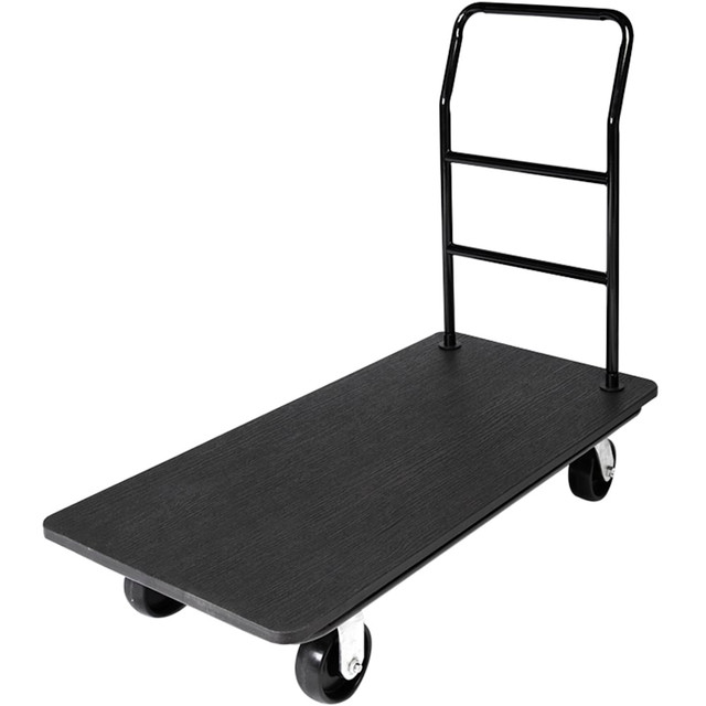 CENTRAL SPECIALTIES CO. 2100PLS-090 CSL Utility Luggage Cart, 37inH x 42inW x 22inD, Gray