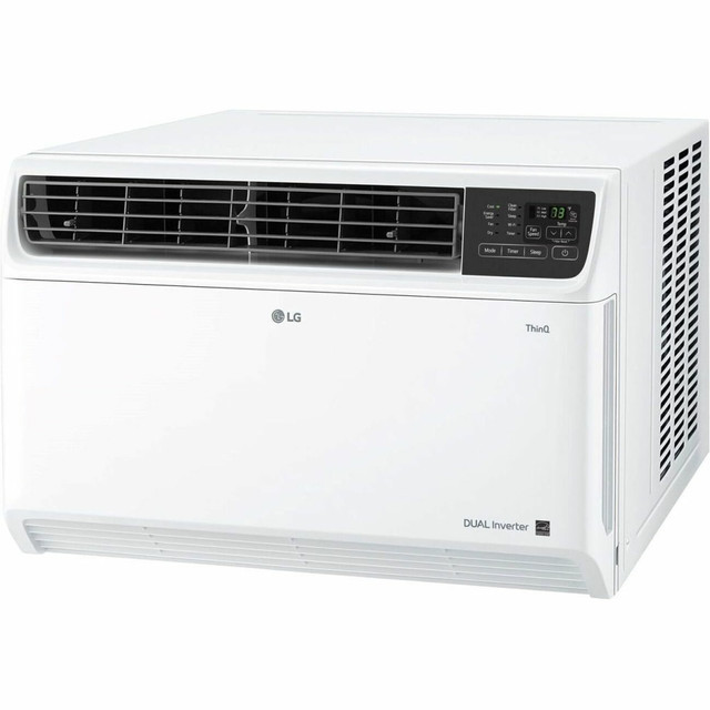 LG ELECTRONICS USA INC LW1822IVSM LG 18,000 BTU DUAL Inverter Smart wi-fi Enabled Window Air Conditioner - Cooler - 5275.28 W Cooling Capacity - 1000 Sq. ft. Coverage - Dehumidifier - Smart Connect - Remote Control - Energy Star - Digital Inverter Mo LG ELECTRONICS USA INC LW1822IVSM LG 18,000 BTU DUAL Inverter Smart wi-fi Enabled Window Air Conditioner - Cooler - 5275.28 W Cooling Capacity - 1000 Sq. ft. Coverage - Dehumidifier - Smart Connect - Remote Control - Energy Star - Digital Inverter Mo