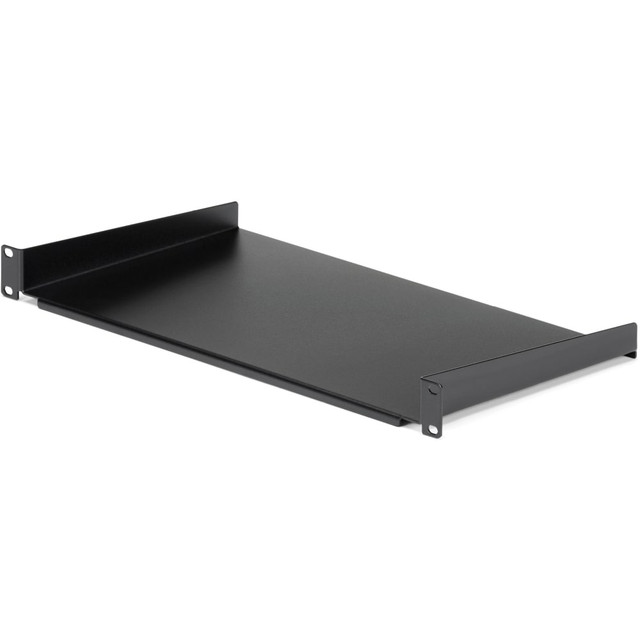 STARTECH.COM CABSHELF1U10 1U Rack Shelf - 10in Deep - Rack Mount Shelf - Server Rack Shelf - Cantilever Shelf - Network Rack Shelf - 1U Shelf - For Server, A/V Equipment, LAN Switch, Patch Panel - 1U Rack Height - Rack-mountable - Black - Steel STARTECH.COM CABSHELF1U10 1U Rack Shelf - 10in Deep - Rack Mount Shelf - Server Rack Shelf - Cantilever Shelf - Network Rack Shelf - 1U Shelf - For Server, A/V Equipment, LAN Switch, Patch Panel - 1U Rack Height - Rack-mountable - Black - Steel