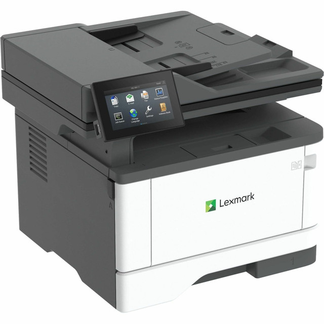 LEXMARK INTERNATIONAL, INC. 29S8100 Lexmark MX432adwe Laser Multifunction Printer - Monochrome - TAA Compliant - Copier/Fax/Printer/Scanner - 1200 x 1200 dpi Print - Automatic Duplex Print - Up to 80000 Pages Monthly - Color Flatbed/ADF Scanner - 600 LEXMARK INTERNATIONAL, INC. 29S8100 Lexmark MX432adwe Laser Multifunction Printer - Monochrome - TAA Compliant - Copier/Fax/Printer/Scanner - 1200 x 1200 dpi Print - Automatic Duplex Print - Up to 80000 Pages Monthly - Color Flatbed/ADF Scanner - 600