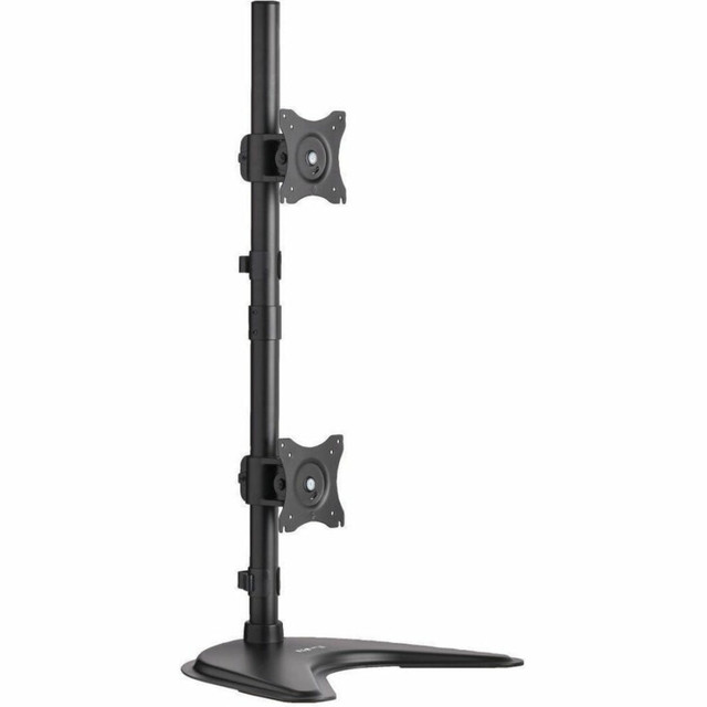 TRIPP LITE DDR1527SDC Eaton Tripp Lite Series Dual Vertical Flat-Screen Desk Mount Monitor Stand Clamp Swivel Tilt 15in to 27in Flat Screen Displays - Mounting kit (desk mount) - for 2 LCD displays - metal - black - screen size: 15in-27in - desk-moun
