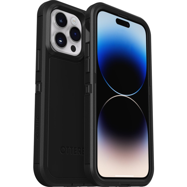 OTTER PRODUCTS LLC 77-89130 OtterBox iPhone 14 Pro Max Defender Series XT Case with MagSafe - For Apple iPhone 14 Pro Max Smartphone - Black - Scrape Resistant, Bump Resistant, Dirt Resistant, Drop Resistant - Polycarbonate, Plastic, Synthetic Rubber