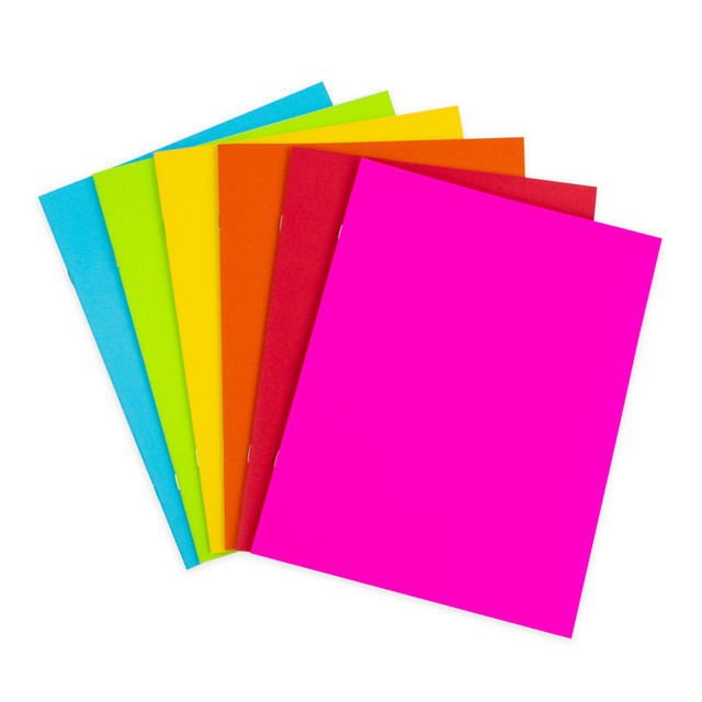 EDUCATORS RESOURCE HYG77735-2 Hygloss Bright Blank Books, 8.5in x 11in, 24 Pages, Assorted Colors, 6 Per Pack, Set Of 2 Packs EDUCATORS RESOURCE HYG77735-2 Hygloss Bright Blank Books, 8.5in x 11in, 24 Pages, Assorted Colors, 6 Per Pack, Set Of 2 Packs