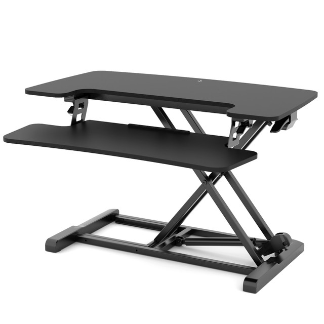 ZOXOU INC. M7-E-32B FlexiSpot M7-E Series Desk Riser, 32in W, Black