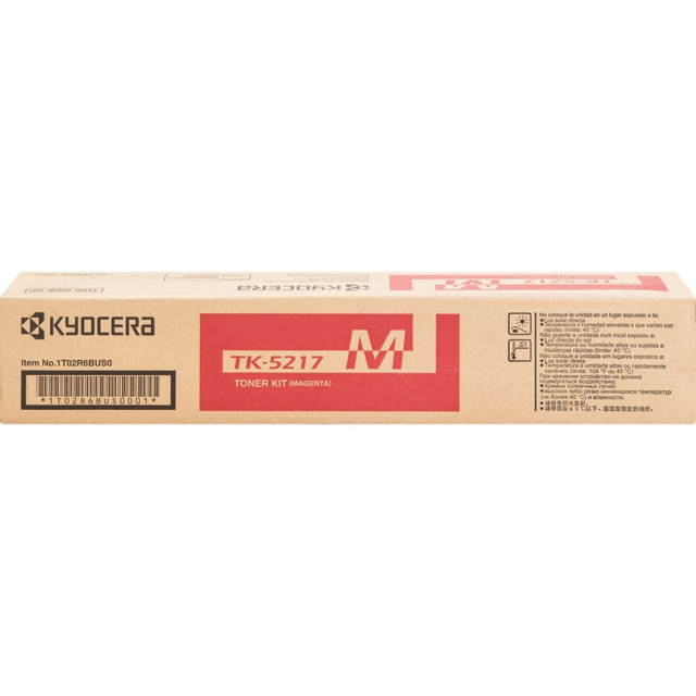 KYOCERA TK5217M  TK-5217M Original Laser Toner Cartridge - Magenta - 1 Each - 15000 Pages