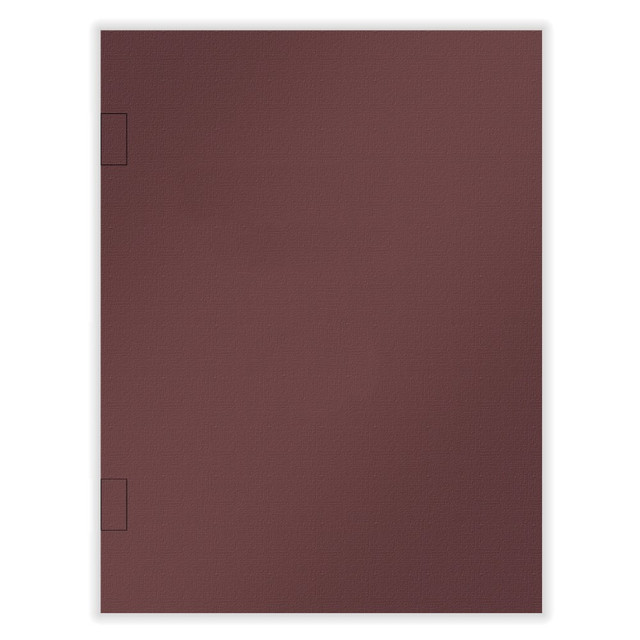 R & R VENTURES PBSS24 ComplyRight Tax Presentation Folder, Report Cover, Spine, Side-Staple Tabs, Burgundy, 8-5/8in x 11-1/4in, Pack of 50