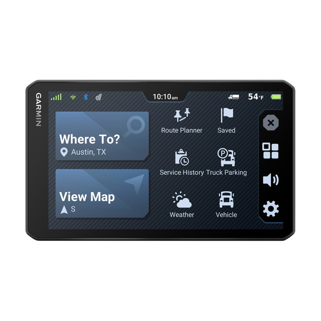 GARMIN INTERNATIONAL, INC. 010-02927-00 Garmin dezlCam OTR725 GPS Truck Navigator With Built-in Dash Cam And 7in Touchscreen Display