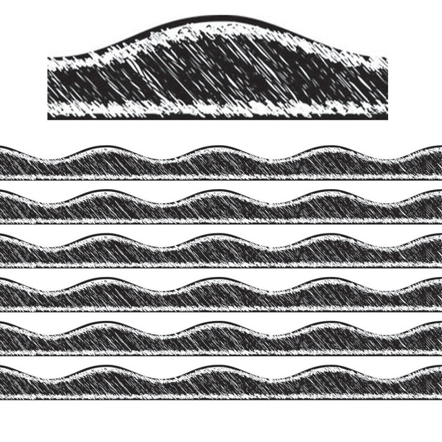 Decorate the classroom with the Ashley Productions Magnetic Borders. These borders can be placed on most magnetic surfaces, including magnetic whiteboards, steel lockers, refrigerators and more.  Suitable for placement on magnetic whiteboards, steel lockers, refrigerators, and more.  Wipe clean with a damp cloth.  Each pack contains 12 pieces for a total of 72 pieces.