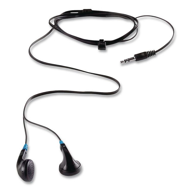VERBATIM CORPORATION 99711 Stereo Earphones, Black