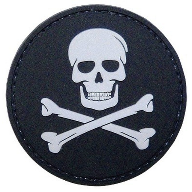 TRU-SPEC 6788000 Jolly Roger Morale Patch (6 PACK)