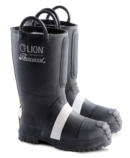 LION Essentials 807-6003-13.5 HellFire - 14"" Felt Insulated Rubber Boot