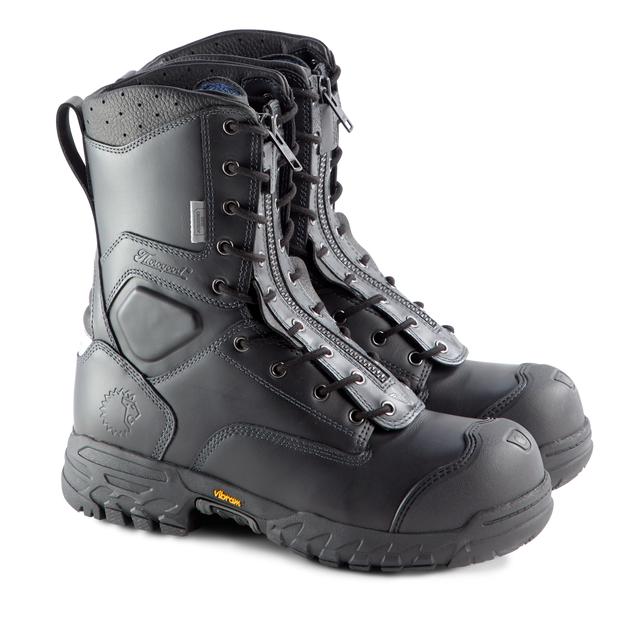 LION Essentials 804-6379-8.5WW Station 1 - 9"" Leather Boot