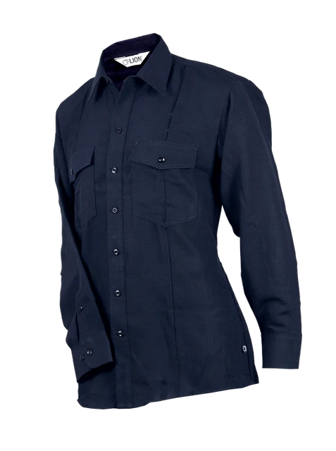 Elbeco SM1002NV+4XL HeroGuard DuPont Nomex Men's Battalion Long Sleeve Shirt