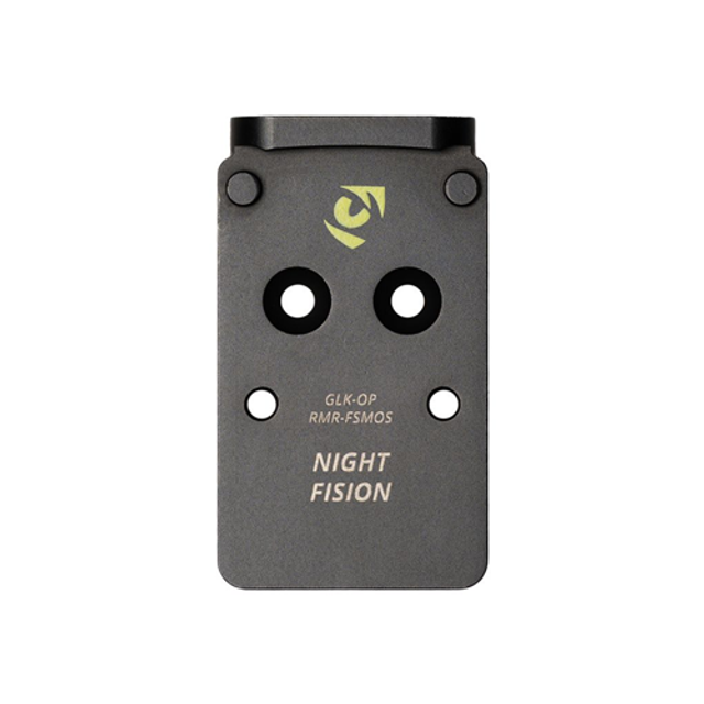 Night Fision GLK-OP-RMR-FSMOS NF Red Dot Plate: 507C/RMR to Glock Full Size MOS