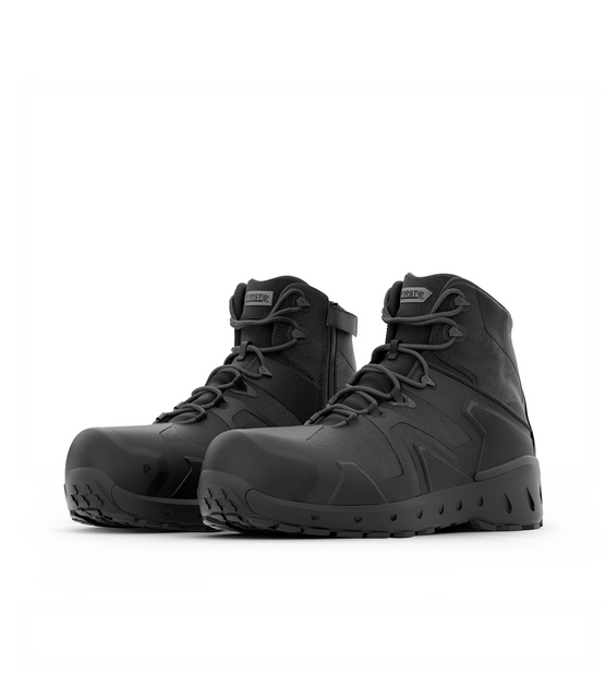 First Tactical 165931-019-4-R Men's 5"" AERO-TAC Safety Toe Side-Zip Mid First Tactical 165931-019-4-R Men's 5"" AERO-TAC Safety Toe Side-Zip Mid