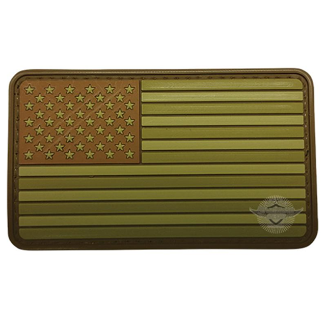 TRU-SPEC 6799000 U.S. Flag Subdued Multi Morale Patch (6 PACK)