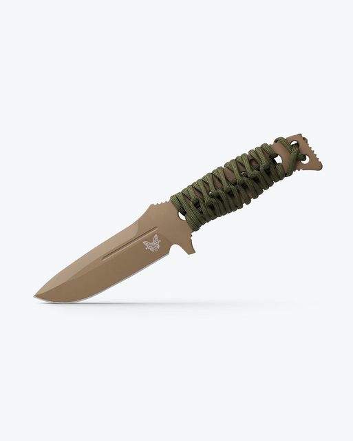 Benchmade 375FE-1 Fixed Adamas | OD Parachord | Drop-point