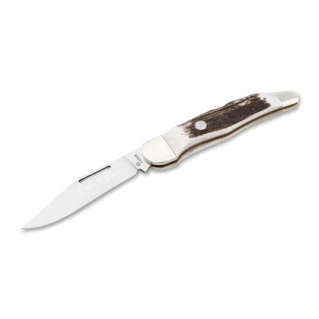 Boker 110870 TS 2.0 Folding Hunter One Blade Stag D2 Boker 110870 TS 2.0 Folding Hunter One Blade Stag D2