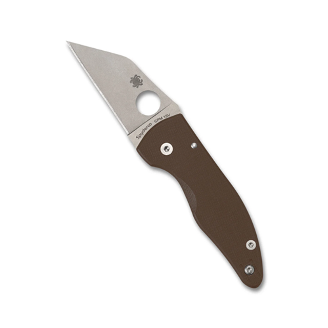 Spyderco C264GPBN15V MicroJimbo Brown G-10 CPM 15V SPRINT