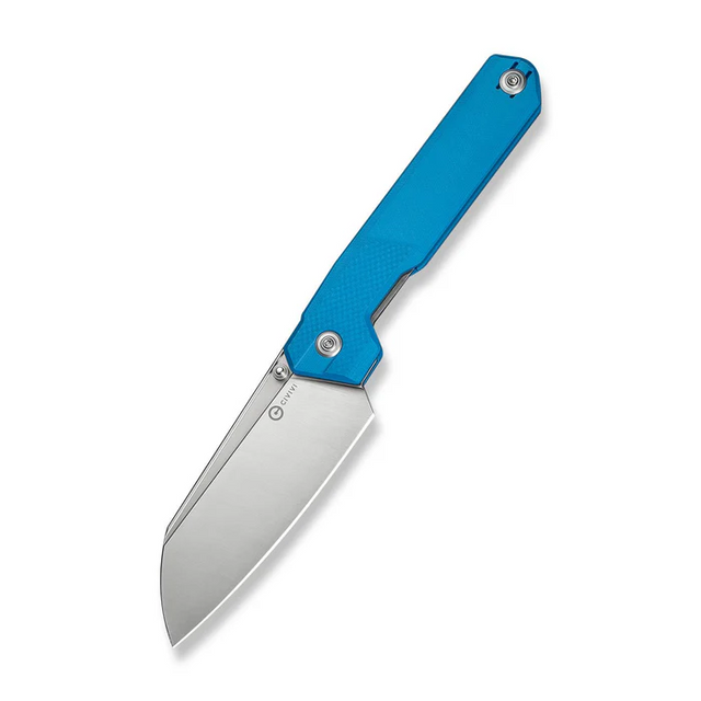 CIVIVI Knives C23008-5 CIVIVI Hid Thumb Stud Knife Blue G10 Handle CIVIVI Knives C23008-5 CIVIVI Hid Thumb Stud Knife Blue G10 Handle
