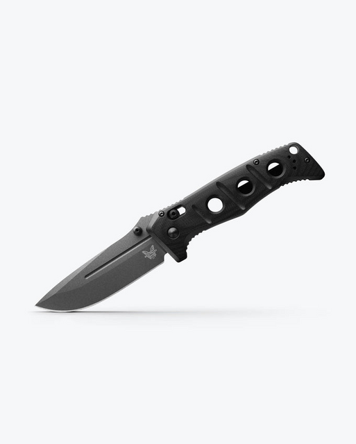 Benchmade 275GY-1 Adamas | Black G10 | Drop-point