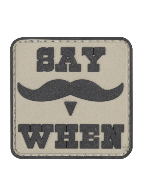 TRU-SPEC 6652000 Say When Morale Patch (6 PACK)