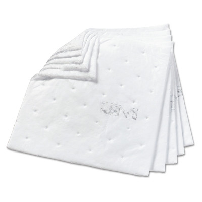 3M™ High-Capacity Petroleum Sorbent Pad, Absorbs 33.3 gal, 17 in x 19 in, Sheet