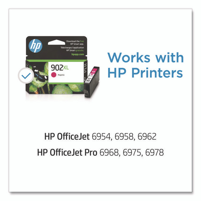 HP INC T6M06AN HP 902XL, (T6M06AN) High-Yield Magenta Original Ink Cartridge