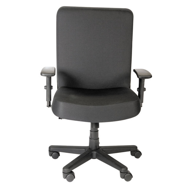 ALERA CP110 Alera XL Series Big/Tall High-Back Task Chair, Supports Up to 500 lb, 17.5" to 21" Seat Height, Black
