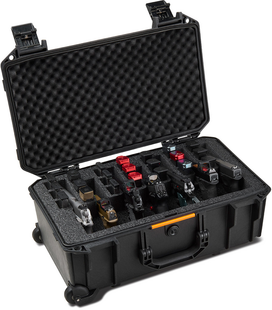 Pelican Products VCV525-0061-BLK V525PF7 Vault 7-Pistol Case