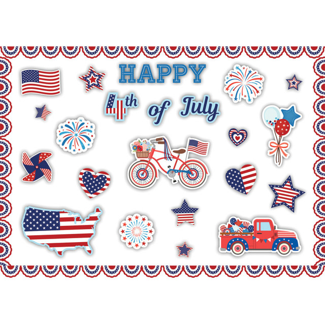 TEACHER CREATED RESOURCES Teacher Created Resources® Patriotic Create & Decorate Quick Kit TEACHER CREATED RESOURCES Teacher Created Resources® Patriotic Create & Decorate Quick Kit