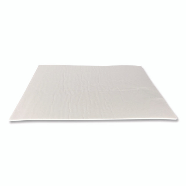 ABSORBENT SPECIALTY PRODUCTS Quick Dam PUCH20SP Mighty Mat Heavy Absorbent Pads, Stay Put Backing, 3.6 gal, 16" x 18", 20/Box