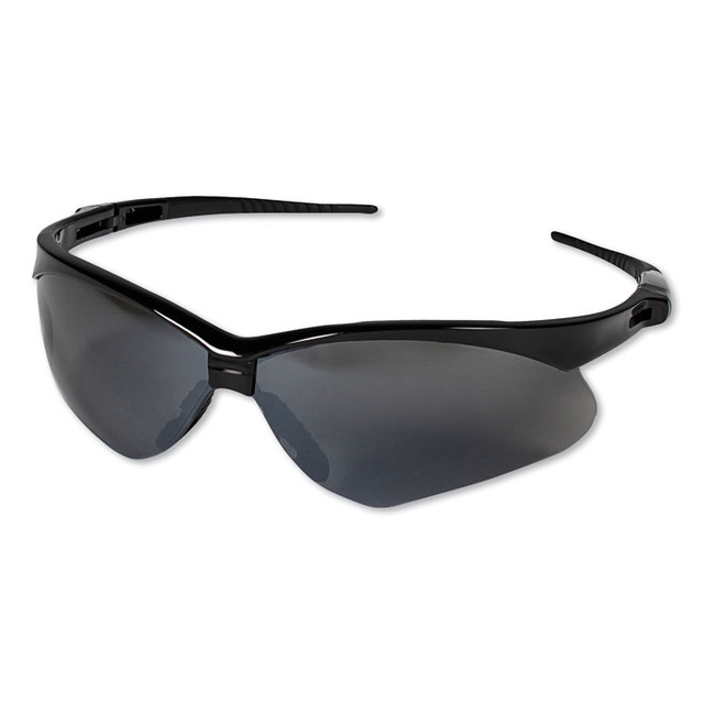 SMITH AND WESSON KleenGuard™ 25688 V30 Nemesis Safety Glasses, Black Frame, Smoke Lens