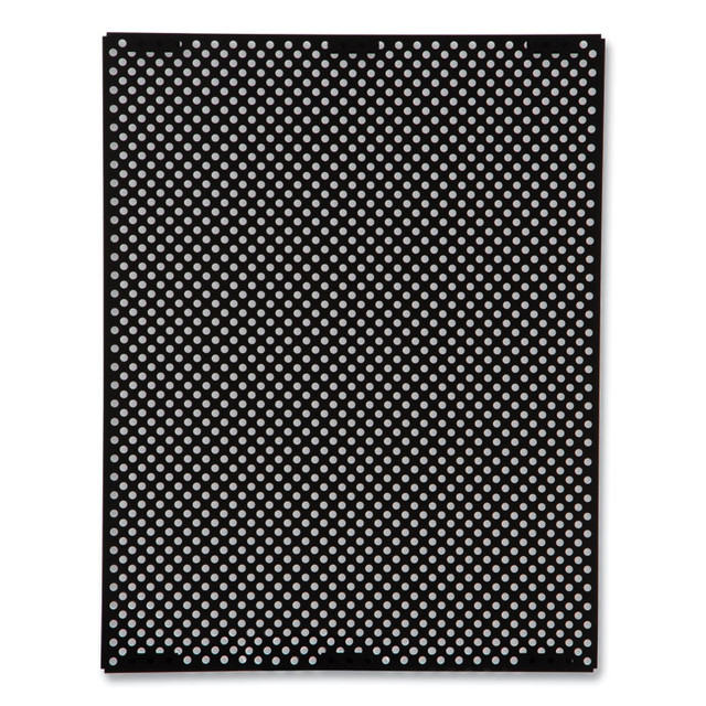 RUBBERMAID COMMERCIAL PROD. 2182610 Medium General Purpose Perforated Panels for Tailor and Landmark Series Containers, 20.72" x 0.5" x 27.95", Black, 4/Carton