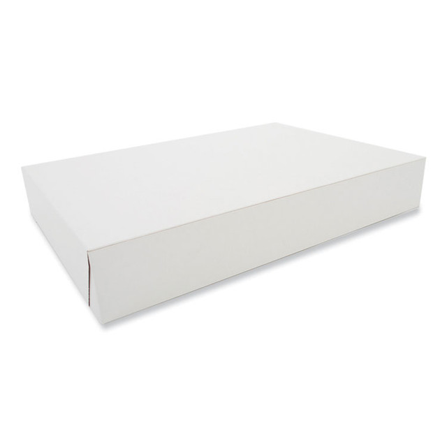 SOUTHERN CHAMPION TRAY SCT® 1024 Clay-Coated Donut Boxes, 16 x 11.5 x 2.5, White, Paper, 100/Carton