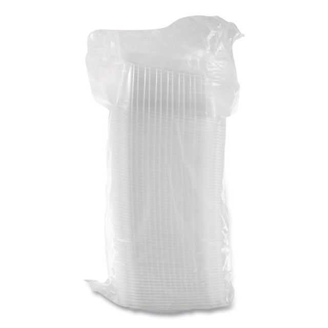 DART C24DER ClearPac Containers, 24 oz, 6.5 x 7.5 x 2, Clear, Plastic, 63/Pack, 8 Pack/Carton