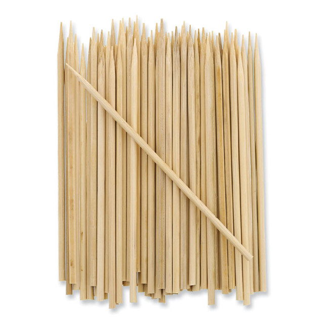 AMERCAREROYAL R804 Bamboo Skewers, Paper, 4", Natural, 19,200/Carton