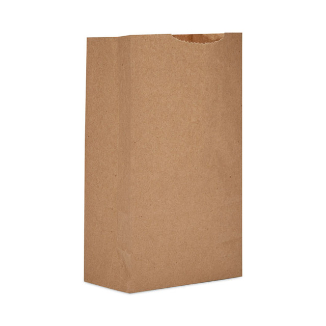 AJM PACKAGING CORP. Corporation GK3 Grocery Bag, 20" x 9" x 24", Kraft, 5,000/Bundle