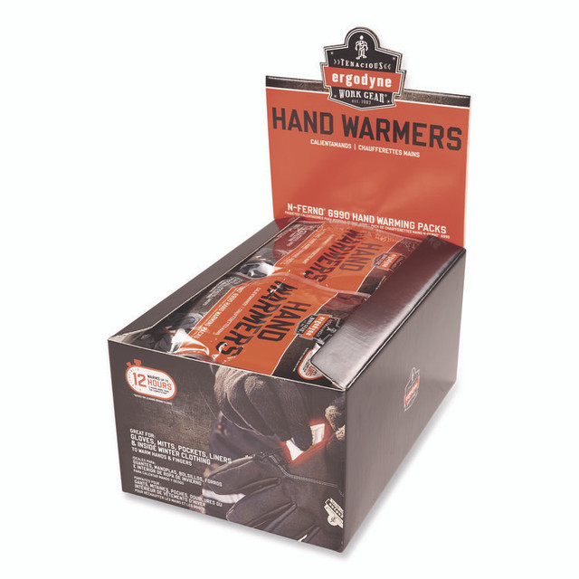 TENACIOUS HOLDINGS, INC. ergodyne® 16990 N-Ferno 6990 Hand Warming Packs, 40 Pairs, Individually Packaged