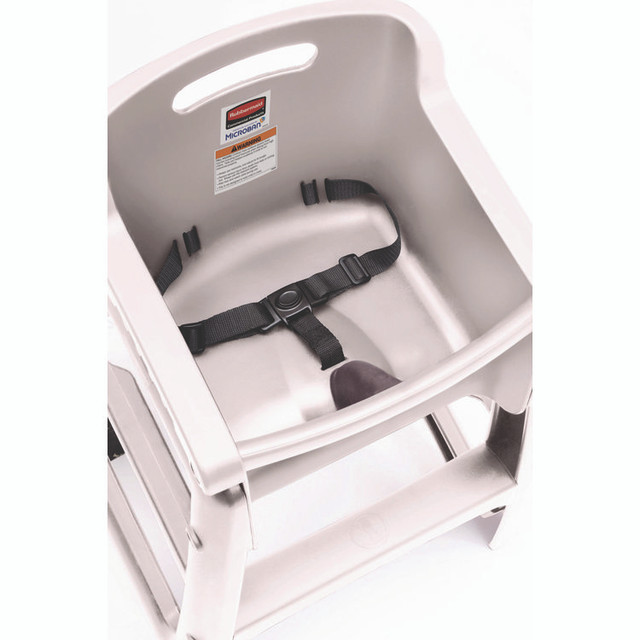 RUBBERMAID COMMERCIAL PROD. 7814-08 PLA Sturdy Chair Youth Seat, Assembly Required, Platinum