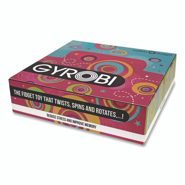 THE PENCIL GRIP TPG Creations™ 860 Gyrobi Fidget Toy, Ages 5 and Up, Assorted Colors, 24/Carton